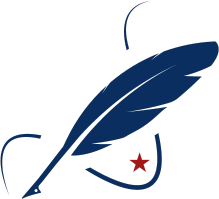 Decorative feather icon